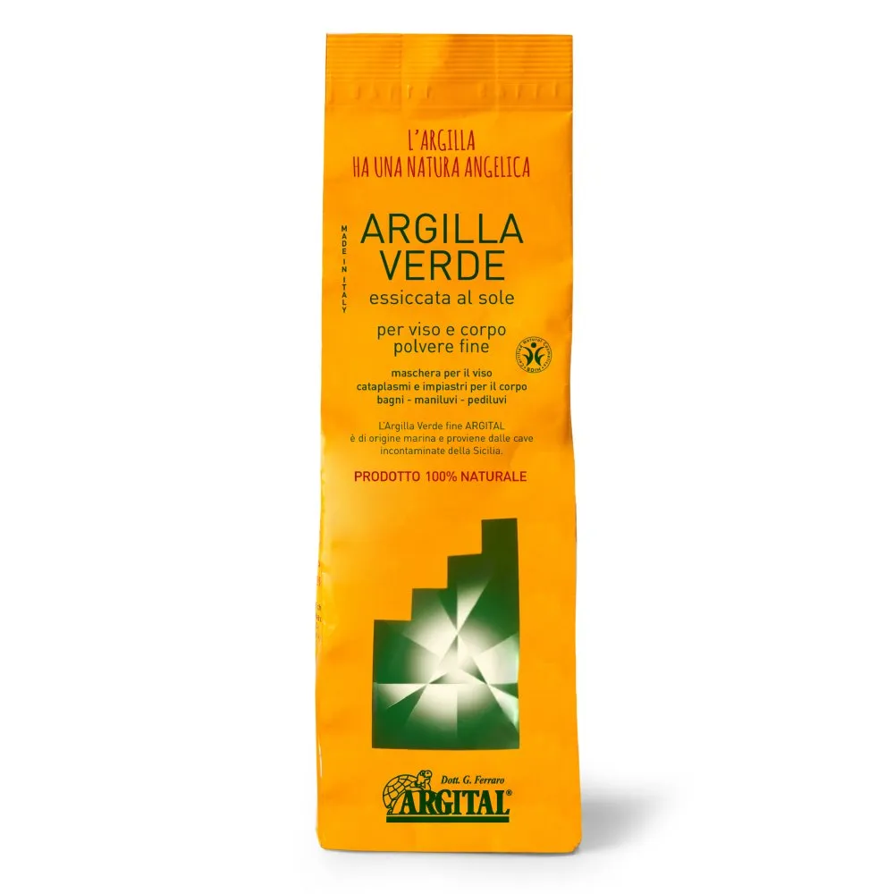 Argilla Verde - polvere fine - Anti ageing biologico e naturale