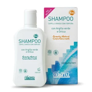 Argital - Shampo Capelli Grassi con Forfora, prodotto biologico e naturale