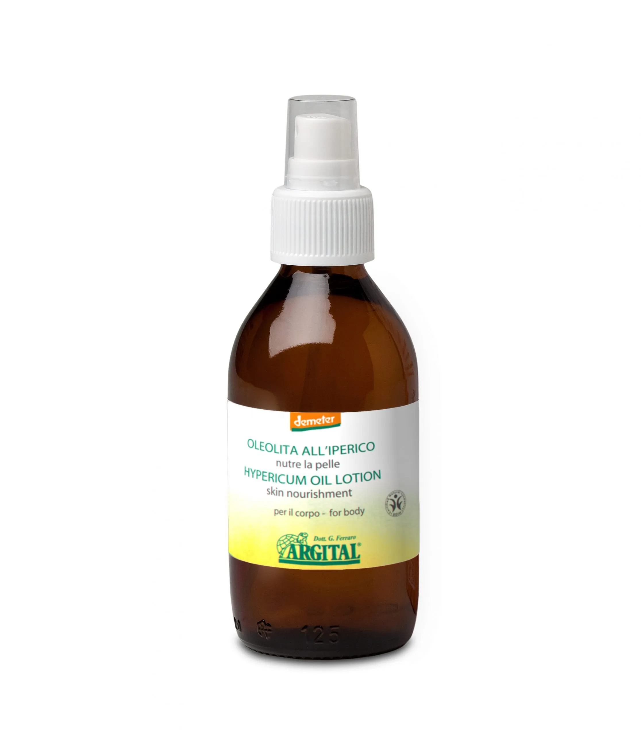 Argital - Oleolita all'Iperico certificato Demeter, biologico e naturale