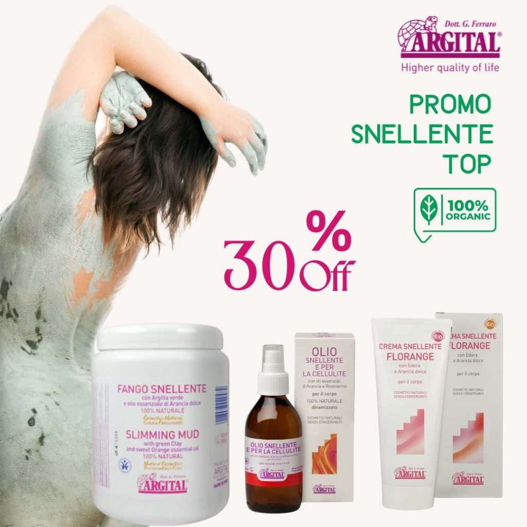 promozione prodotti linea snellente Argital in vendita da nampex